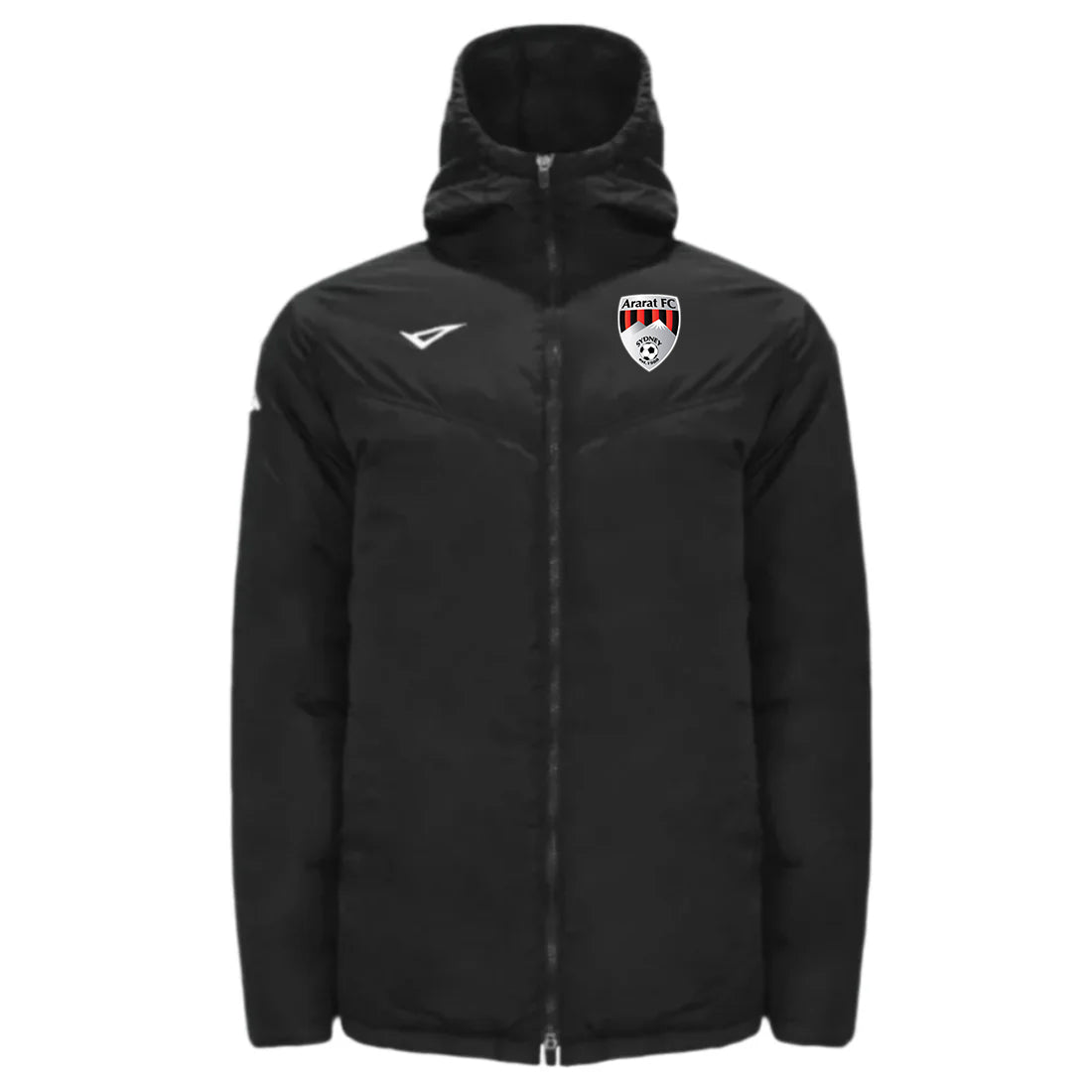 Ararat FC Bergen Puffer Jacket Black