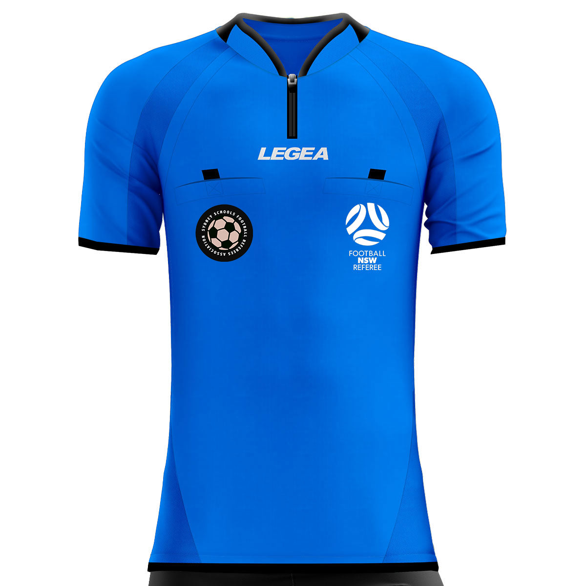 Sydney Schools Football Referees Arbitro Drive Referee Jersey Blue