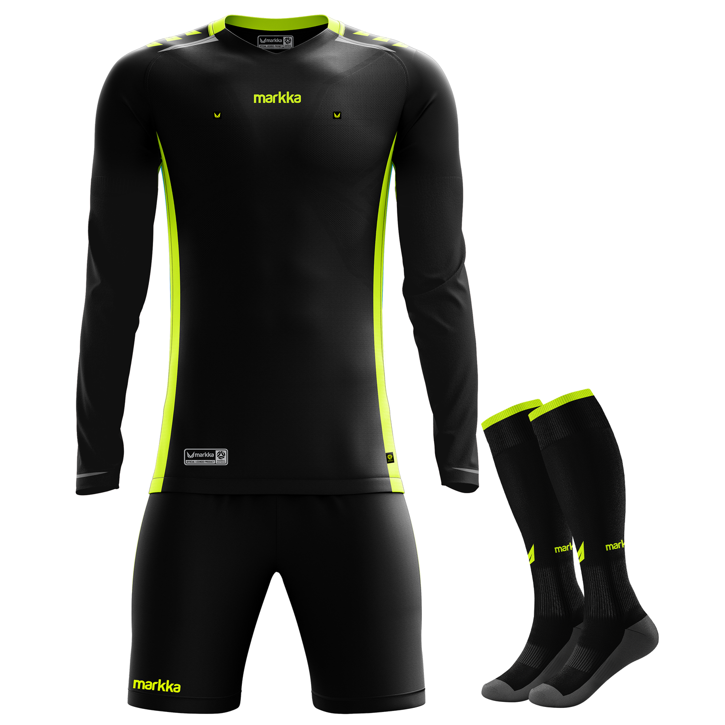 Markka Bosko Referee Kit Long Sleeve Black