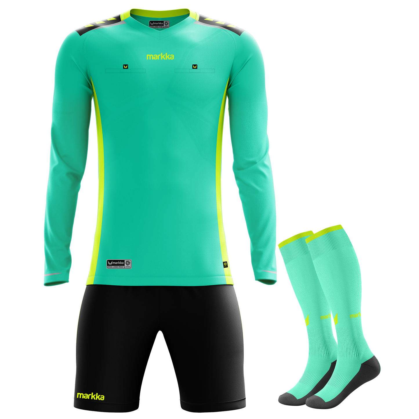 Markka Womens Bosko Referee Kit Long Sleeve Mint