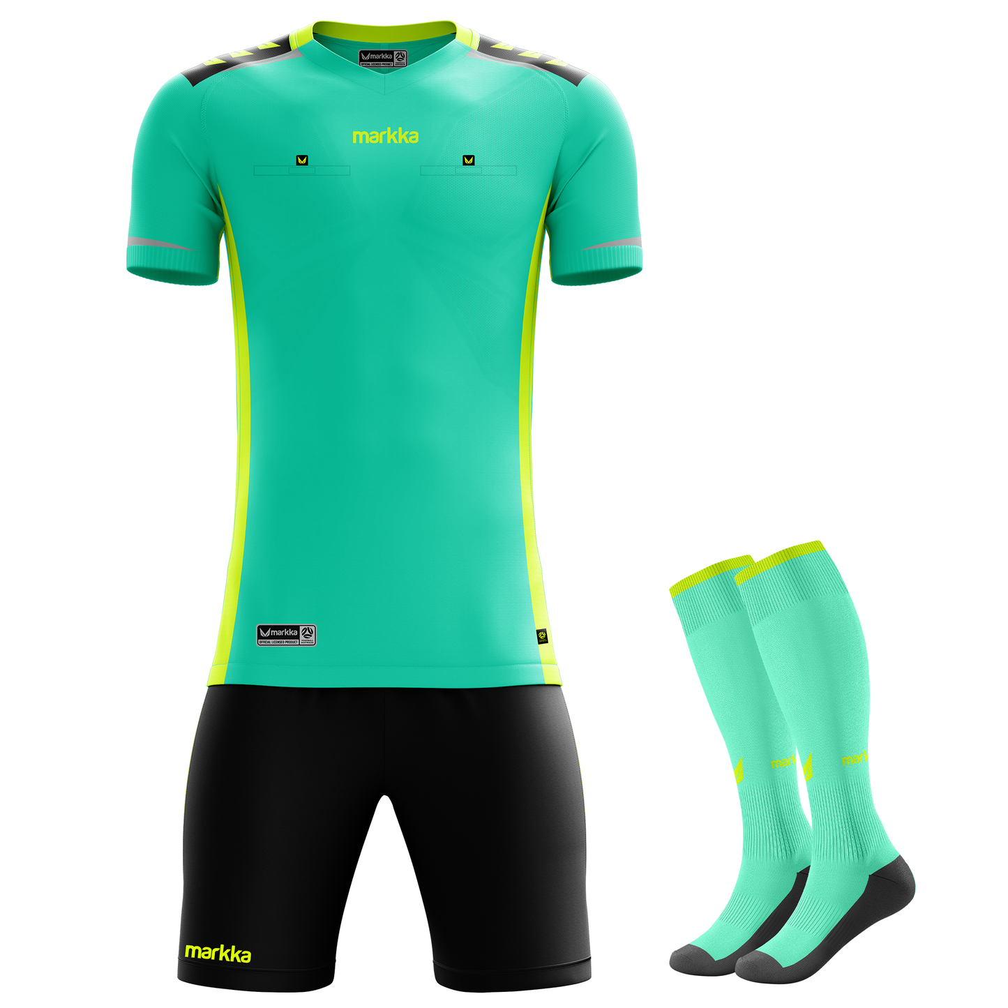 Markka Womens Bosko Referee Kit Short Sleeve Mint