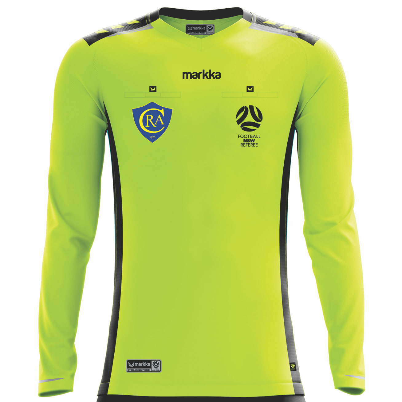 Canterbury Referee Association Bosko Referee Jersey Long Sleeve 4-Pack