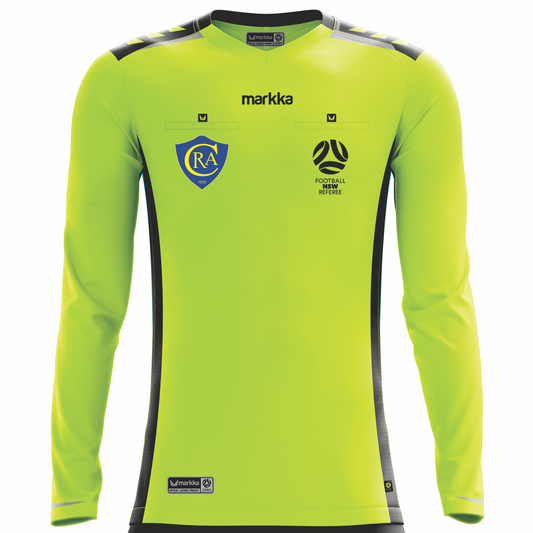 Canterbury Referee Association Mens Bosko Referee Jersey Long Sleeve Yellow