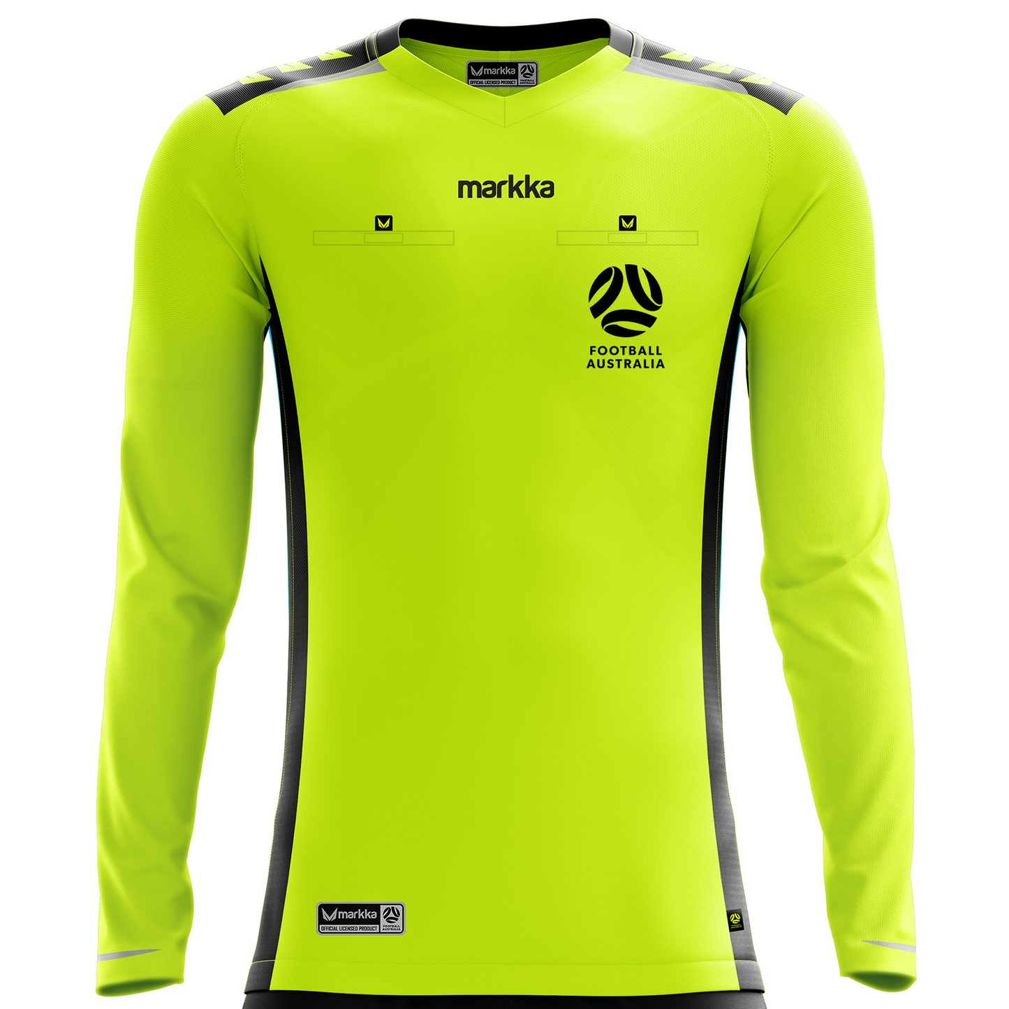 Football Australia Womens Bosko Referee Jersey Long Sleeve 4-Pack