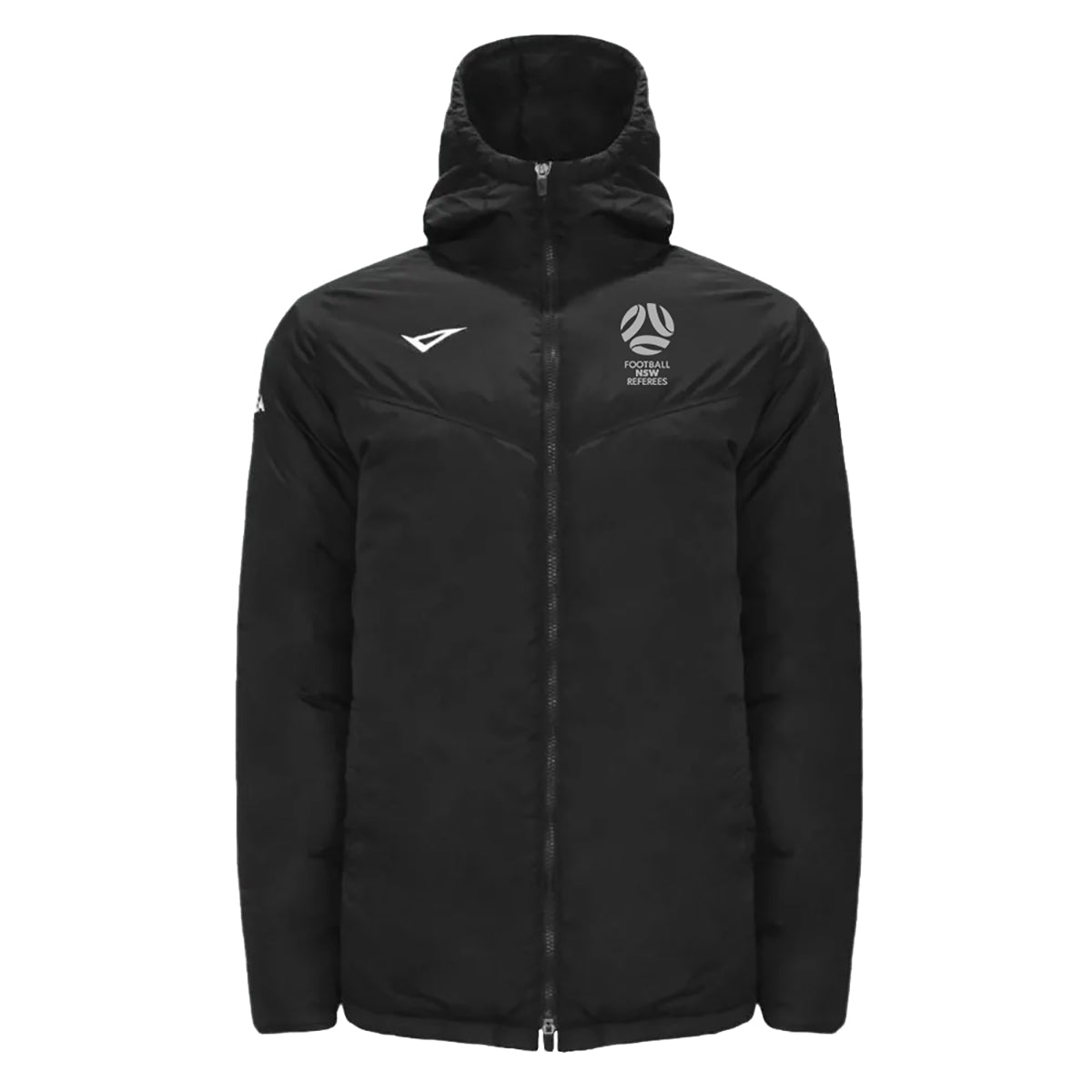 FNSW Referees Branch Bergen Puffer Jacket Black