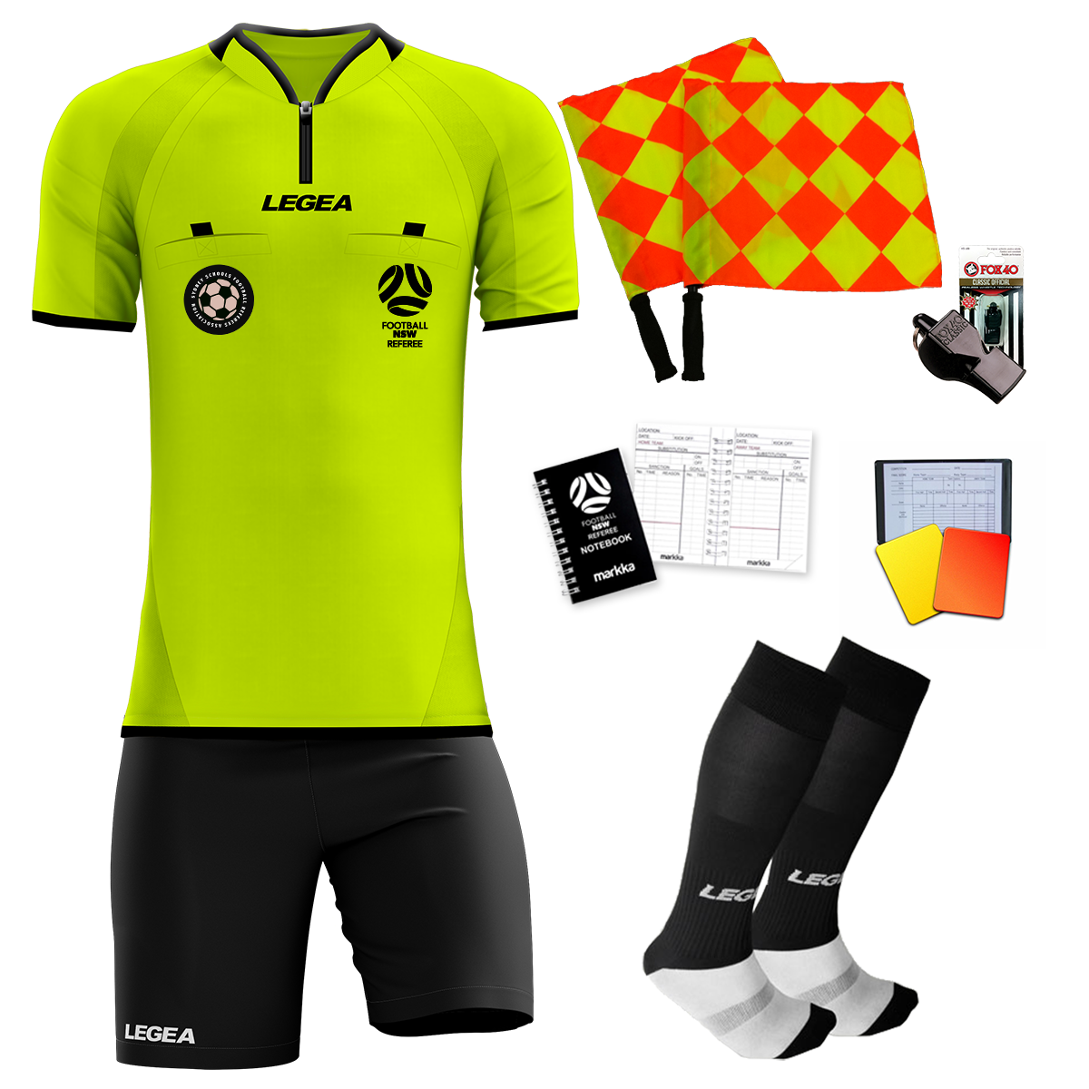 Sydney Schools New Referee Package Yellow