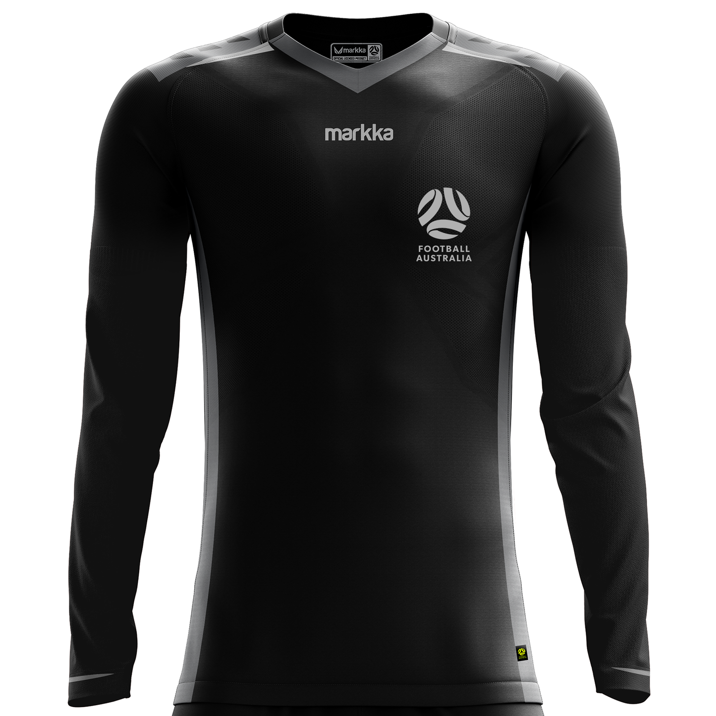 Football Australia Womens Hugo Training Jersey Long Sleeve Black