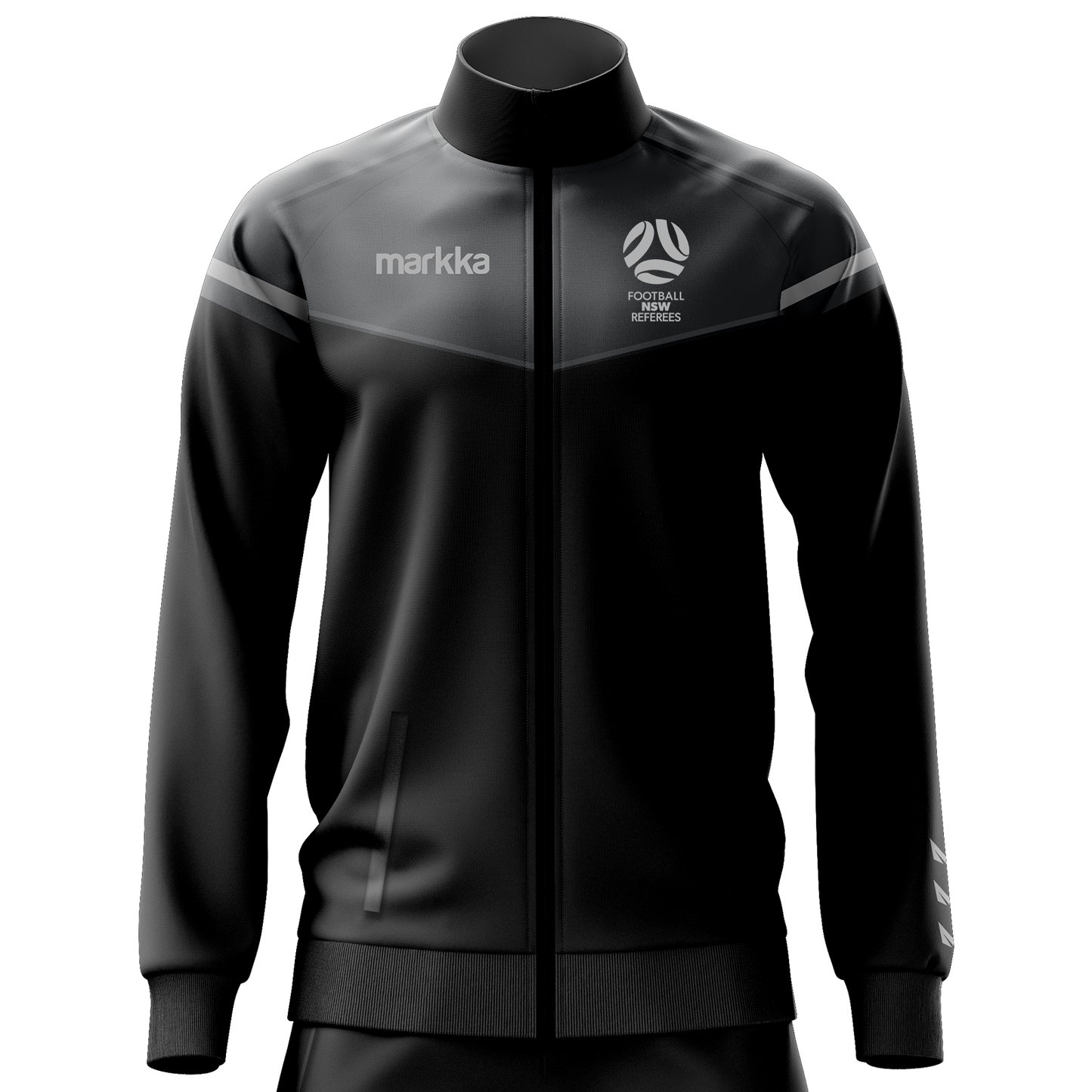 FNSW Referees Branch Collina Track Jacket Black