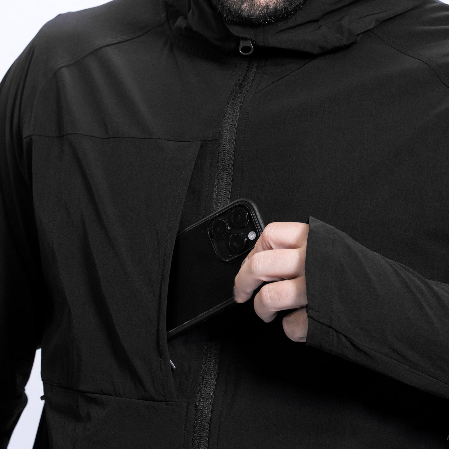 Markka Teknika Mechanical Stretch Jacket Black