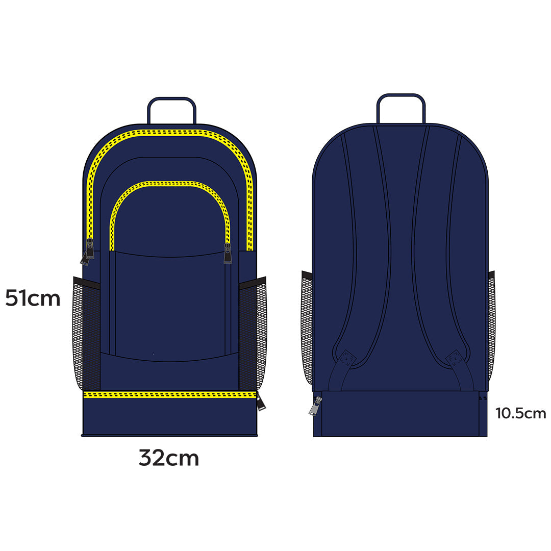 Hills United Siena 51 Bag Large Navy / Yellow
