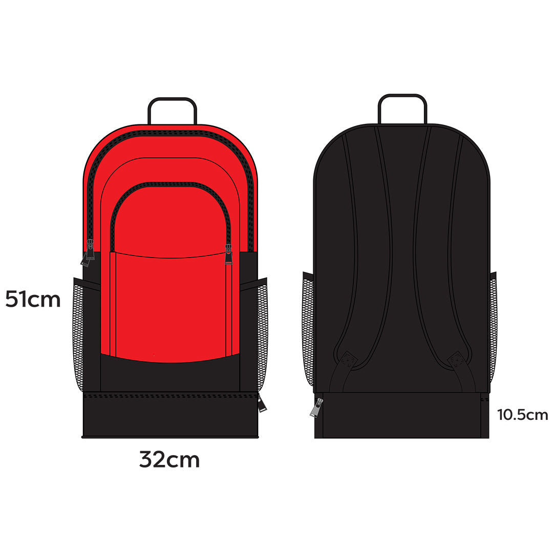 Markka Siena 51 Bag Large Black / Red