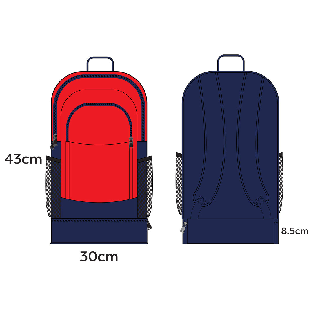 Markka Sienna 43 Bag Small Navy / Red