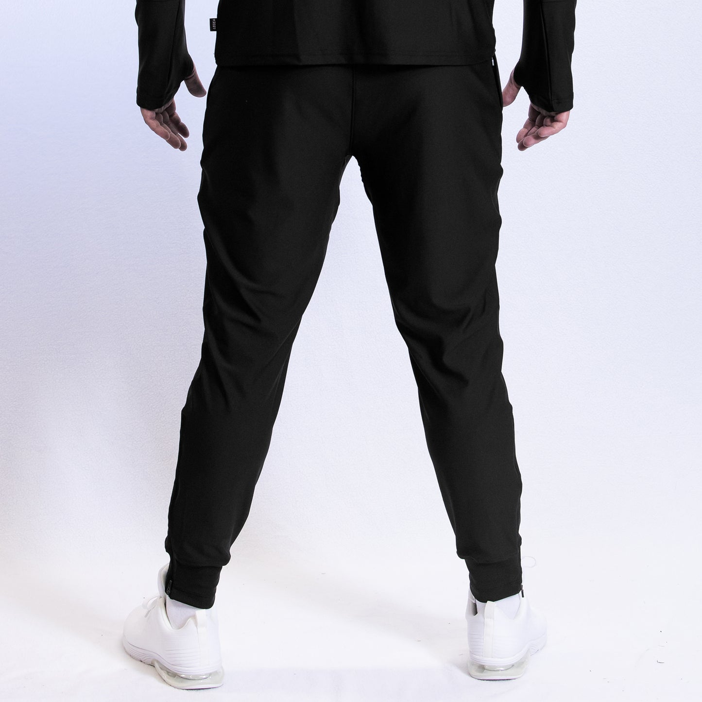 Markka Stretch Knit Track Pant Black
