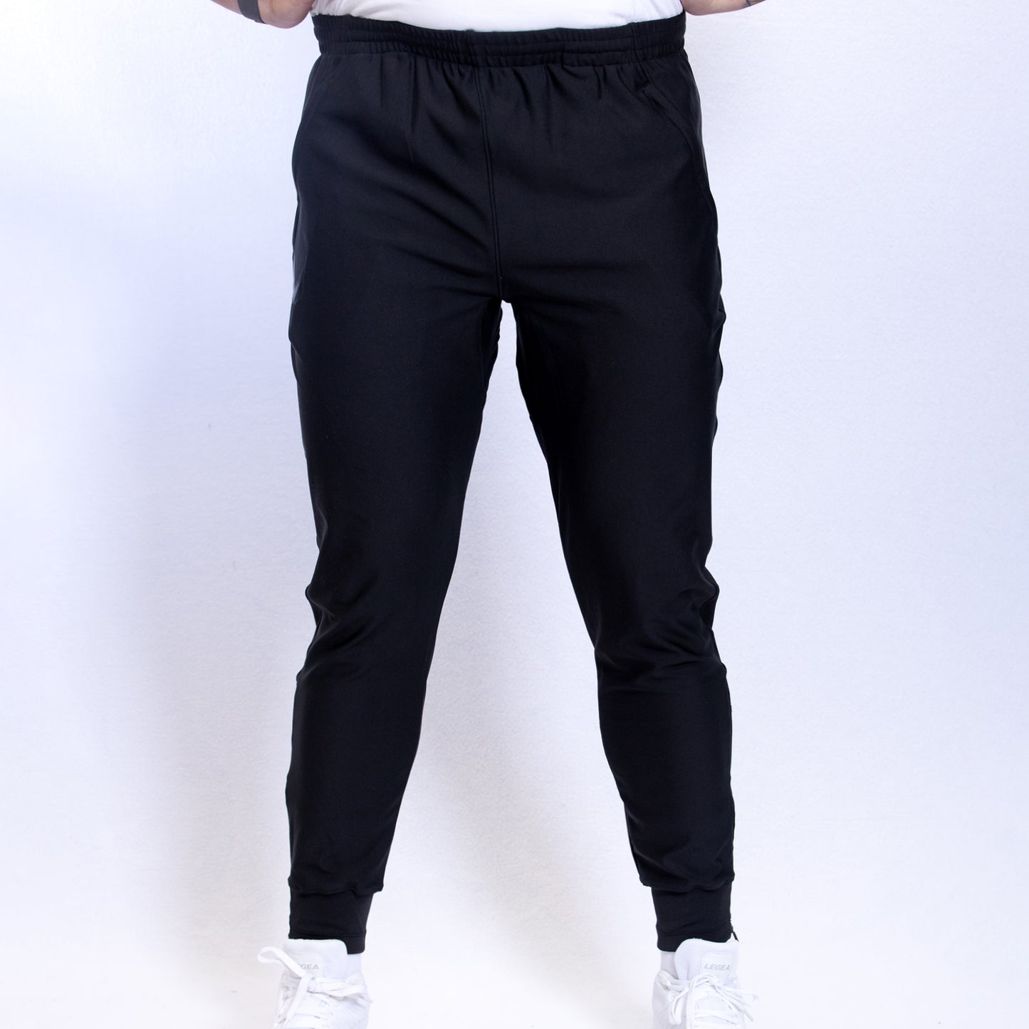 Markka Stretch Knit Track Pant Black