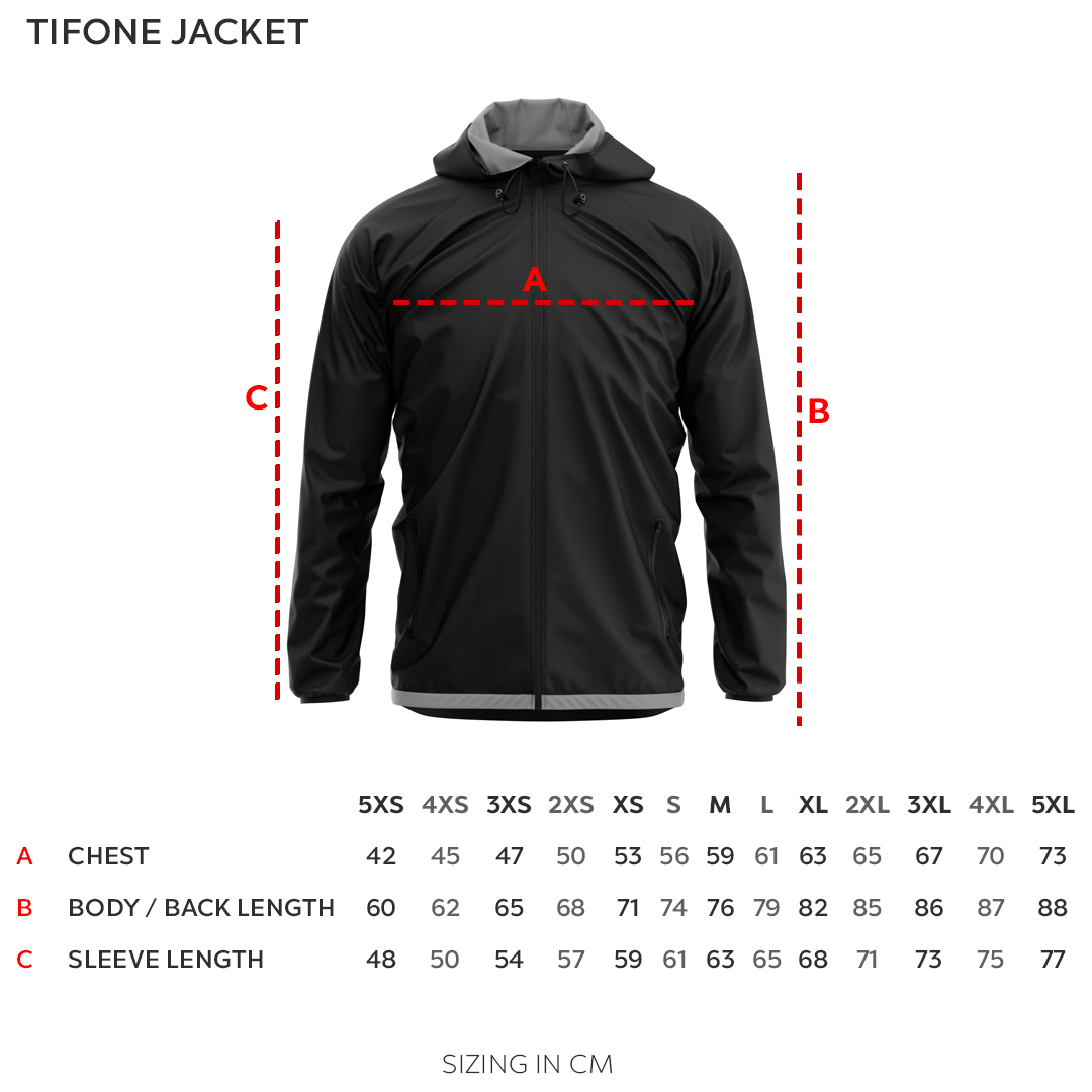 Hills Hawks Tifone Rain Jacket Black