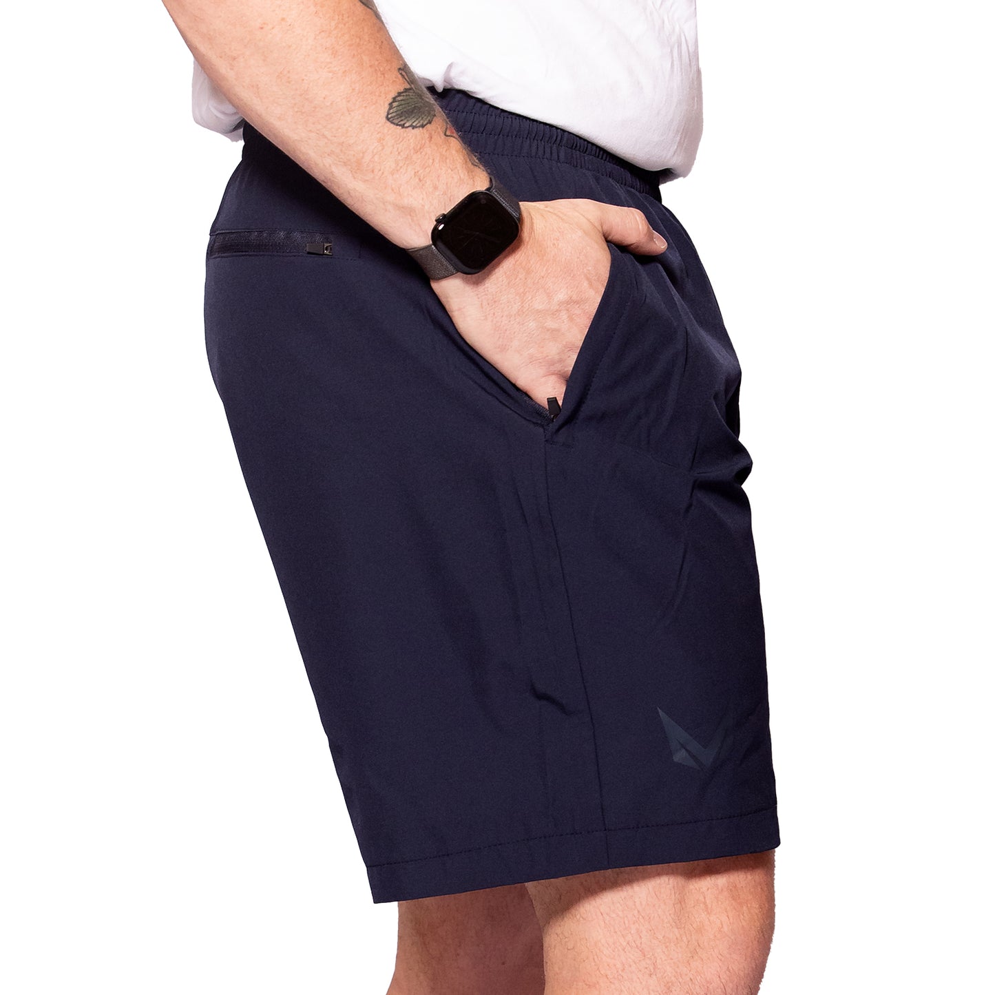 Markka Coach Mechanical Stretch Shorts Navy