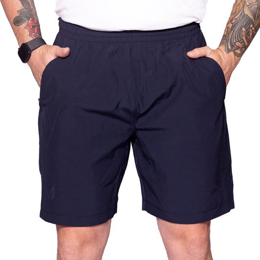 Markka Coach Mechanical Stretch Shorts Navy