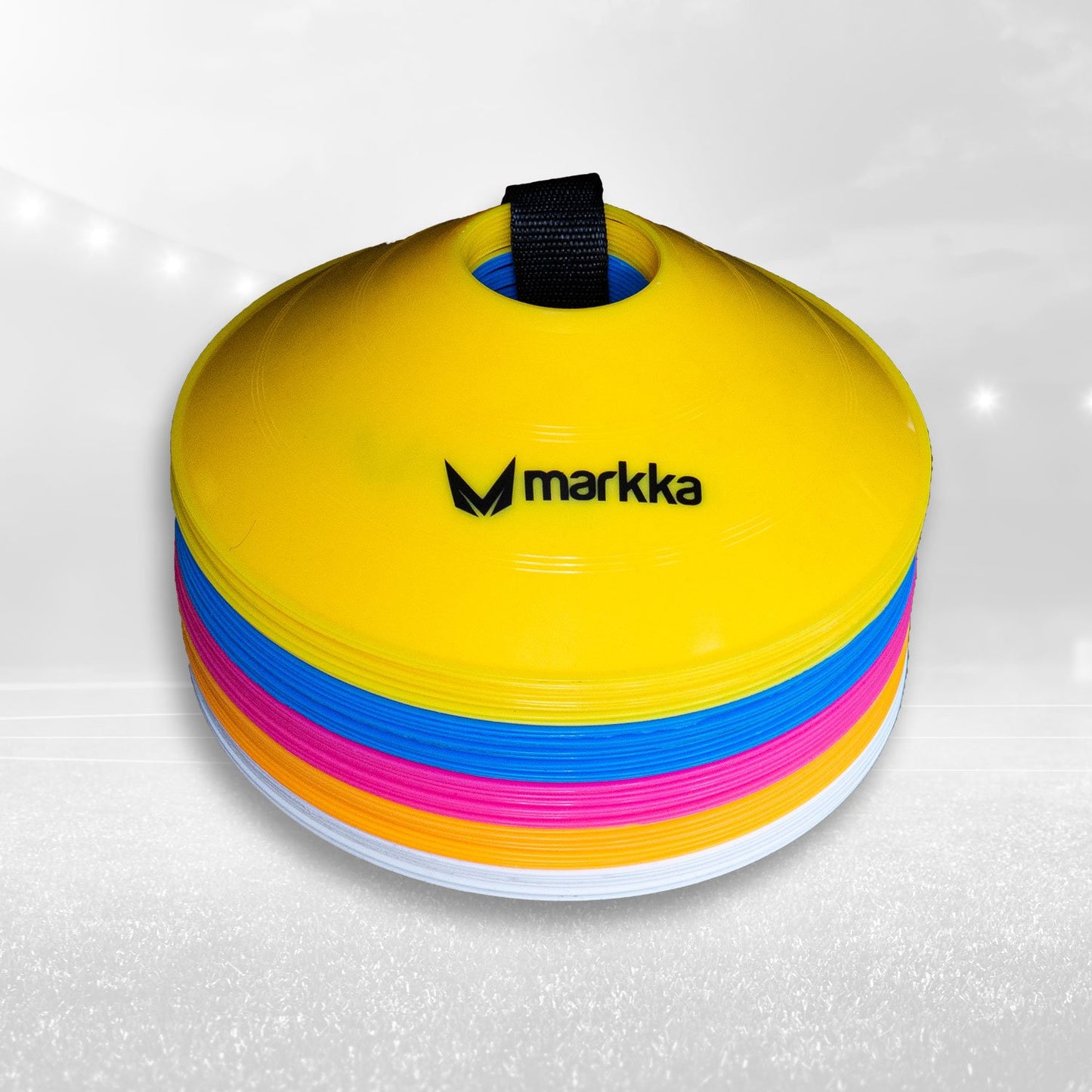 Markka Small Cone Set (Multicolour 50 Pack)