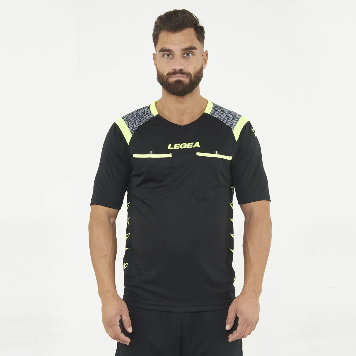 Legea Pireo Referee Jersey Black