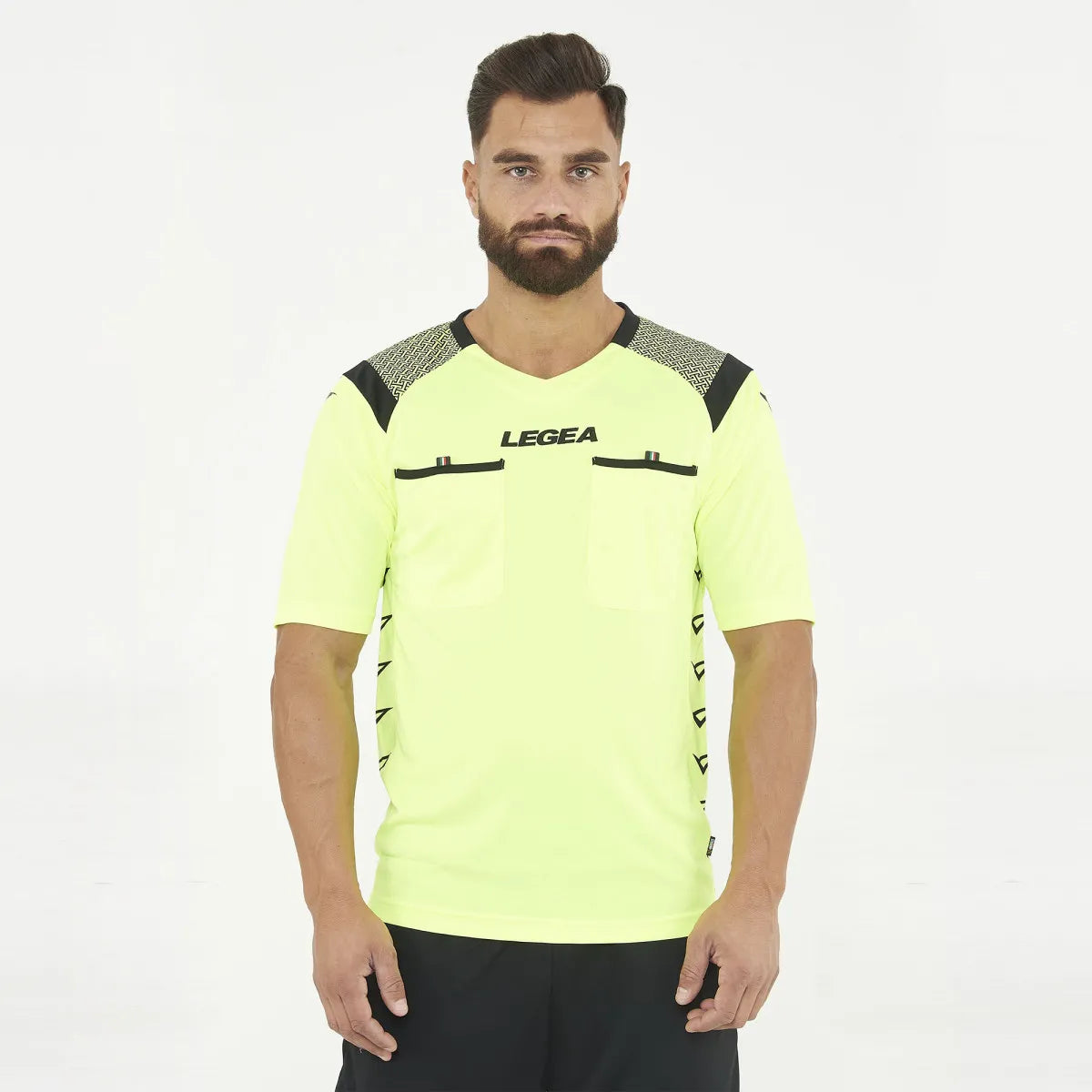Legea Pireo Referee Jersey Long Sleeve Yellow