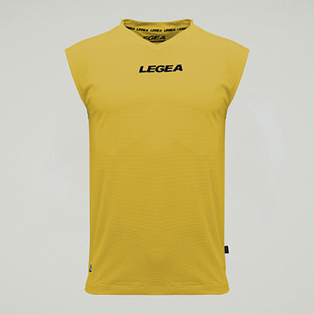 Legea Svevia Mesh Singlet Yellow