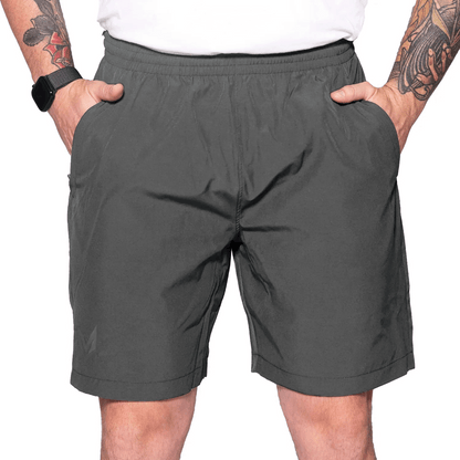 Markka Coach Mechanical Stretch Shorts Grey