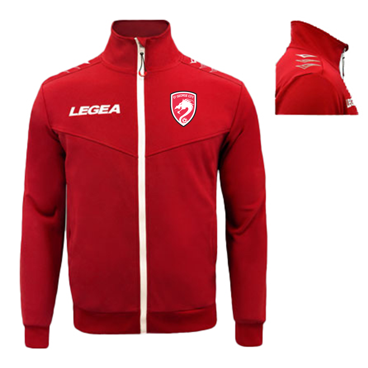 St George City FA Alabama Jacket Red