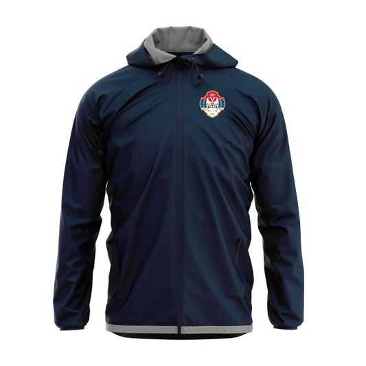 Bonnyrigg White Eagles Tifone Rain Jacket Navy