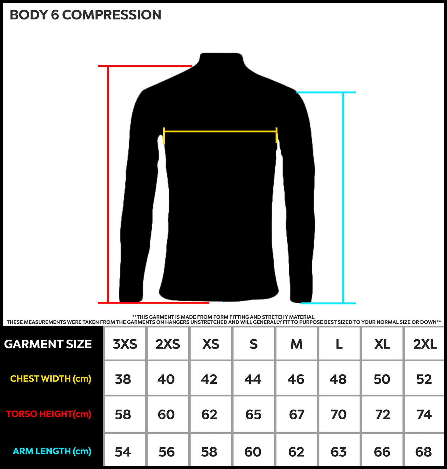 Legea Body 6 Compression Long Sleeve Shirt Black