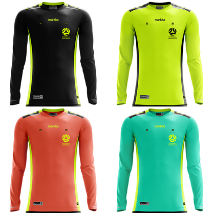 Football Australia Bosko Referee Jersey Long Sleeve 4-Pack