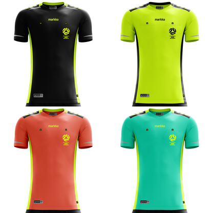 FNSW Referees Branch Bosko Referee Jersey Short Sleeve 4-Pack