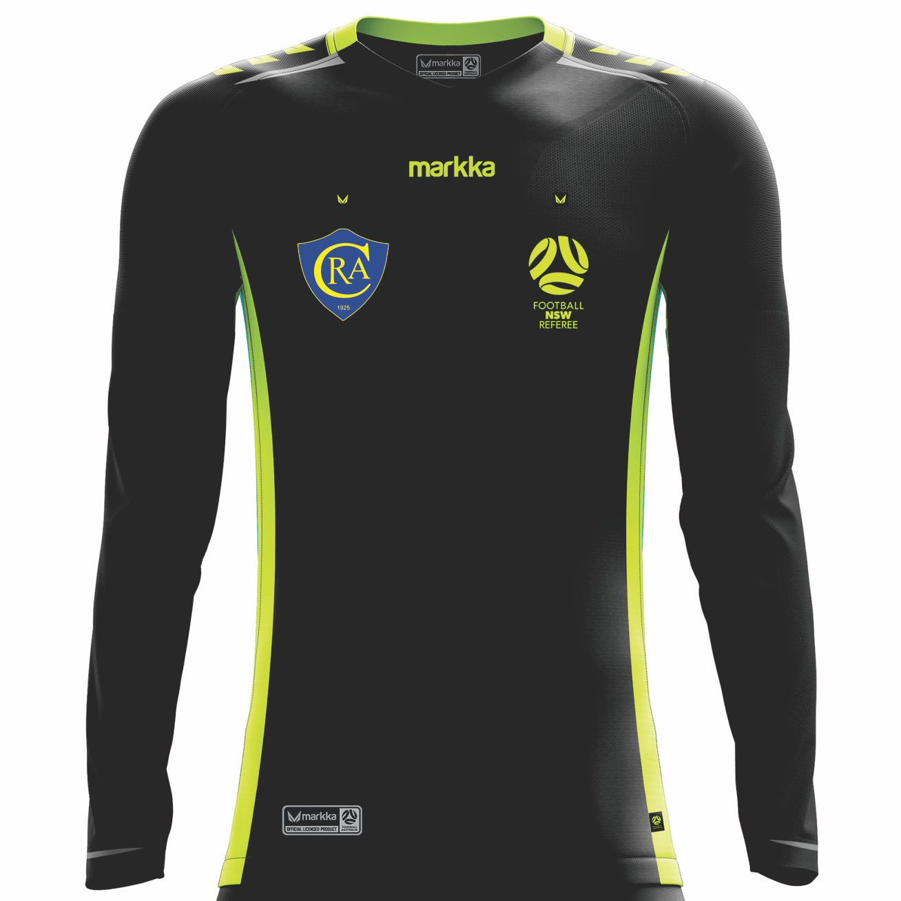 Canterbury Referee Association Bosko Referee Jersey Long Sleeve 4-Pack