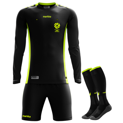 FNSW Referees Branch Bosko Referee Kit Long Sleeve Black