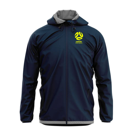 Capital Football Referees Tifone Rain Jacket Navy