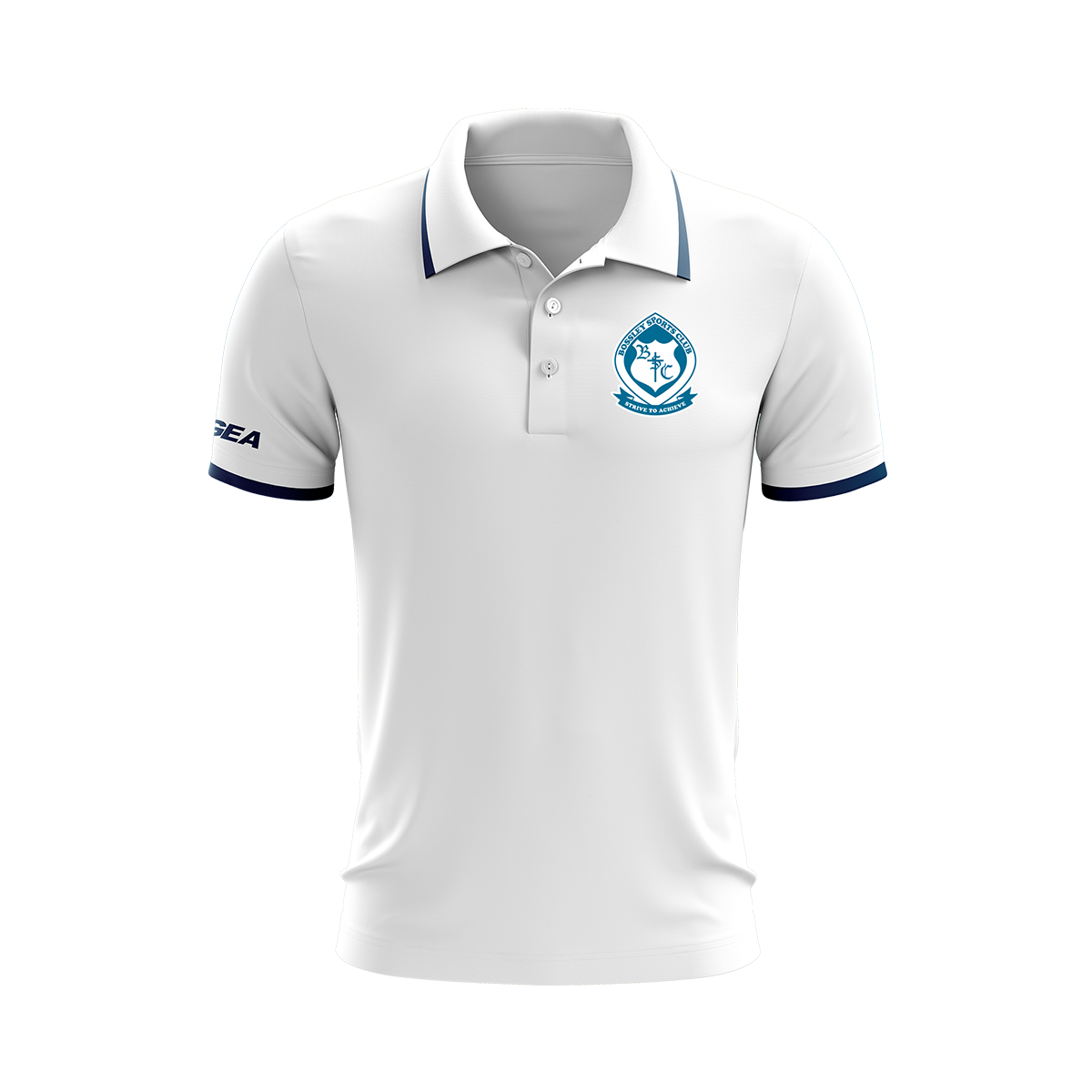 Bossley Sports Club Legea Dacca Polo White / Navy