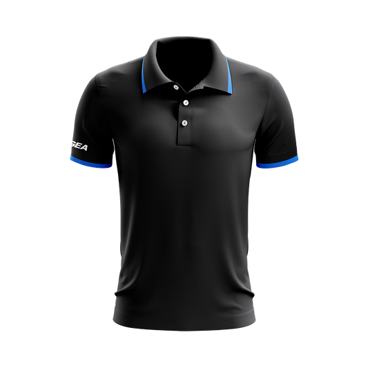 Legea Dacca Polo Black / Azure