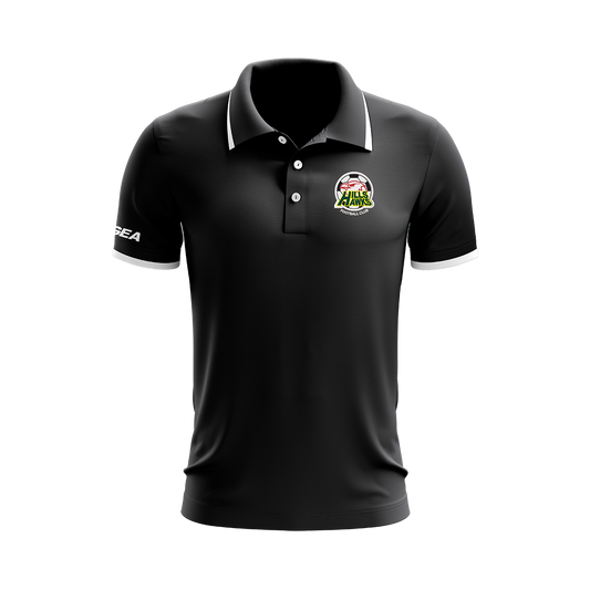 Hills Hawks FC Dacca Polo Black / White