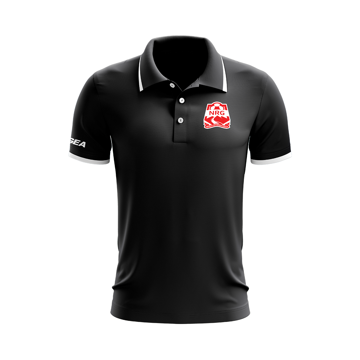 Nepean Referees Group Dacca Polo Black / White