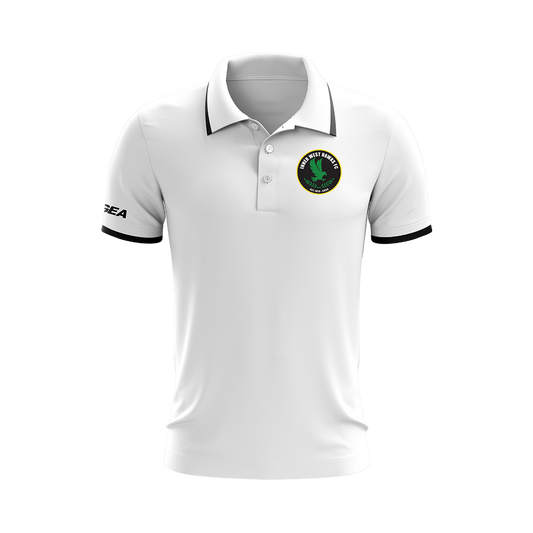 Inner West Hawks Dacca Polo White/Black