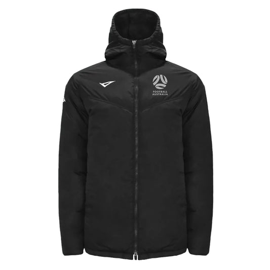 Football Australia Bergen Puffer Jacket Black
