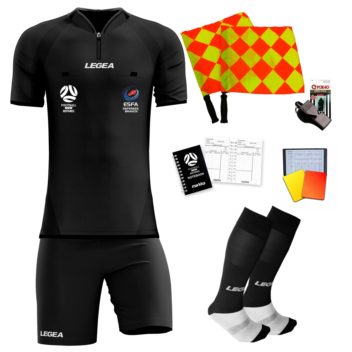 Eastern Suburbs Football Association New Referee Package Black