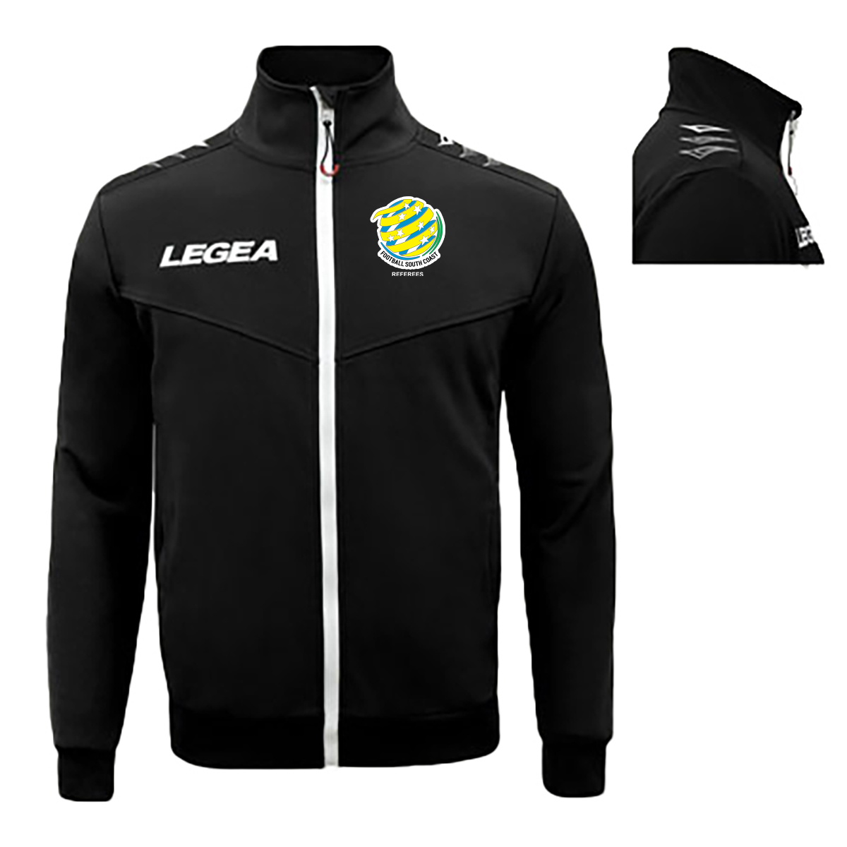 Football South Coast Referees Alabama Jacket Black