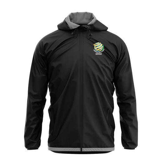 Football South Coast Referees Tifone Rain Jacket Black