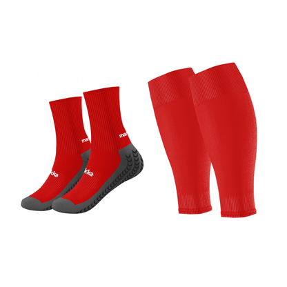 Markka M-Grip + Footless Sock Kit Red