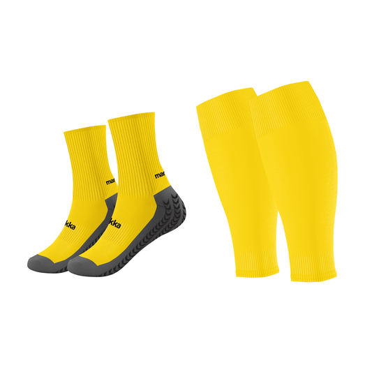 Markka M-Grip + Footless Sock Kit Yellow