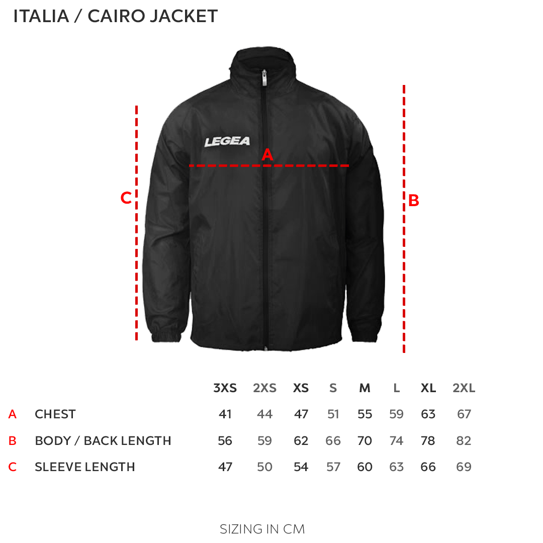 Colo FC Italia Spray Jacket Black