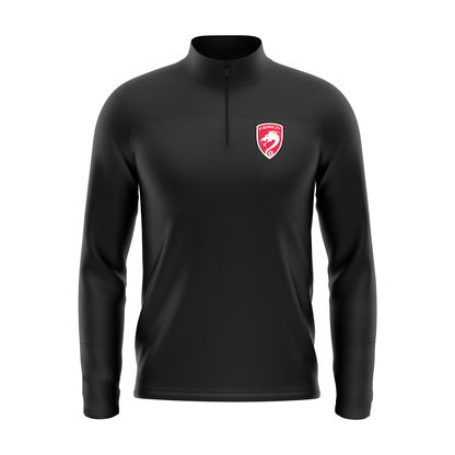 St George City FA Markka Kwart Training Stretch Knit Black / Black