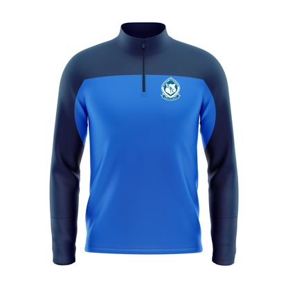 Bossley Sports Club Markka Kwart Training Stretch Knit Navy / Azure