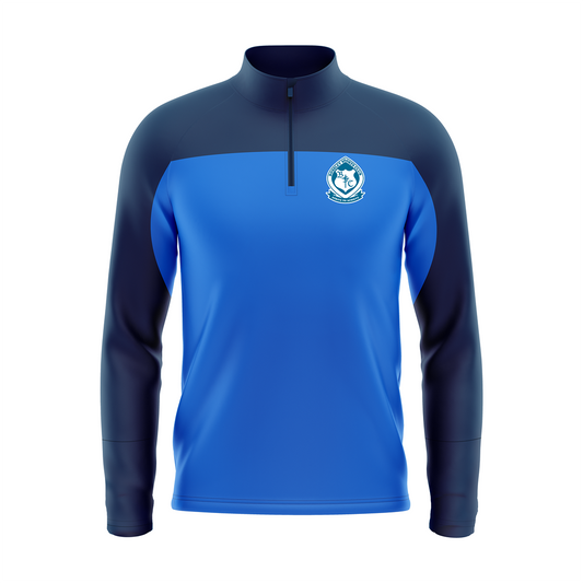 Bossley Sports Club Markka Kwart Training Stretch Knit Navy / Azure