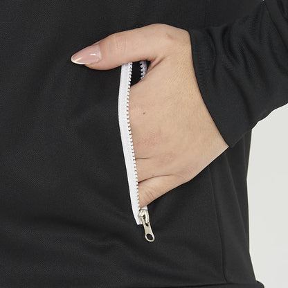 Legea Giacca Unique Women's Track Jacket Black and White